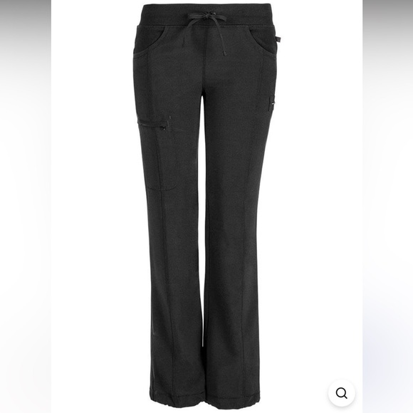 Infinity Women's Straight Leg Scrub Pant | Black - Picture 2 of 8